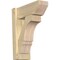 Ekena Millwork Balboa Slat Rough Sawn Outlooker, Douglas Fir, 6"W x 14"D x 18"H OUT06X14X18BOA06RDF - alternate 1